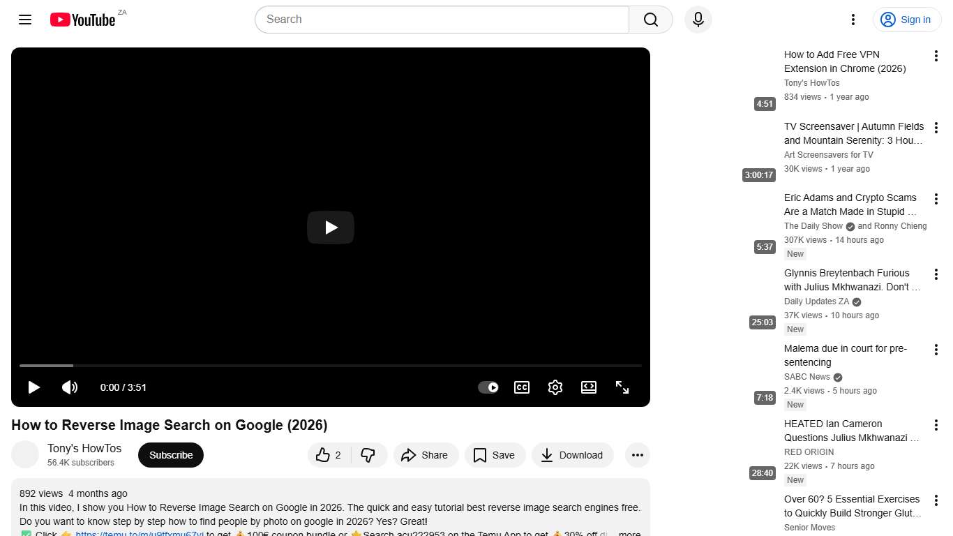 How to Reverse Image Search on Google (2026) - YouTube
